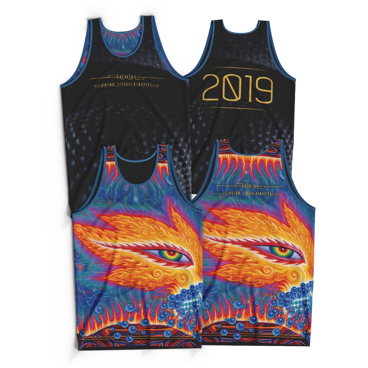 Fear Inoculum Torch Reversible Basketball Jersey