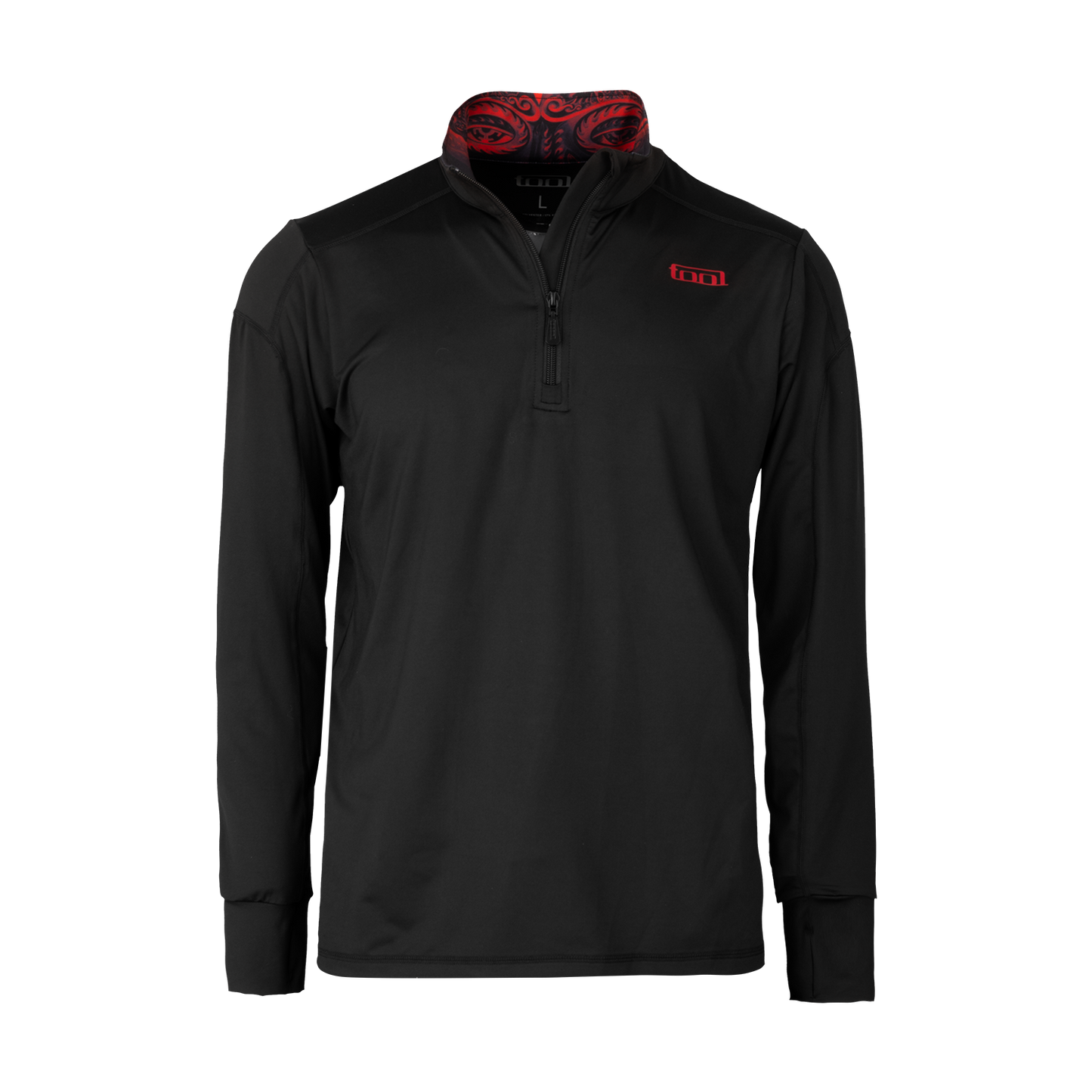10,000 Days Men's Active Quarter Zip LS Run Top
