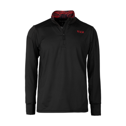 10,000 Days Men's Active Quarter Zip LS Run Top