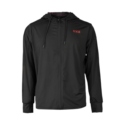 10,000 Days Men's Active Hooded Zip LS Run Top