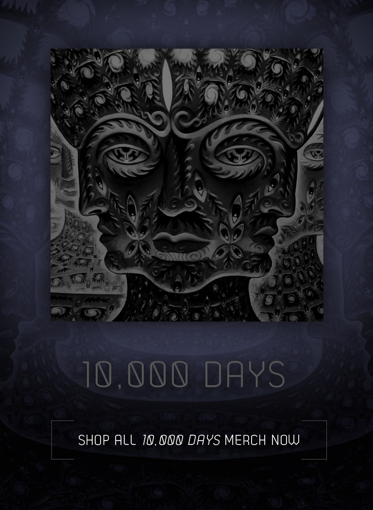 Shop 10,000 Days merchandise