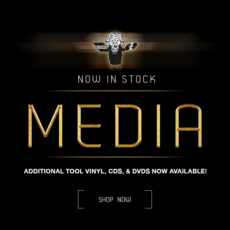 Now in stock media. Additional vinyl, CDs, and DVDs no available!
