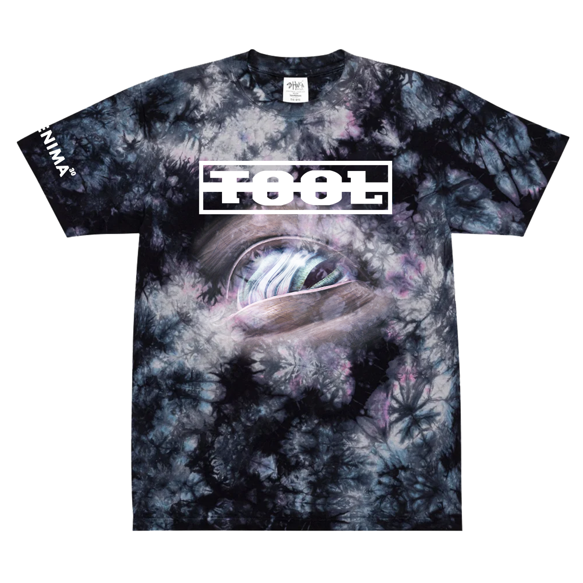 Ænima30 Tracklist Tie Dye Oversized Tee
