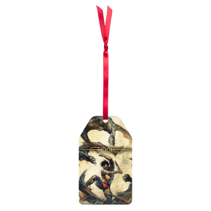 Frank Frazetta Tag Metal Ornament