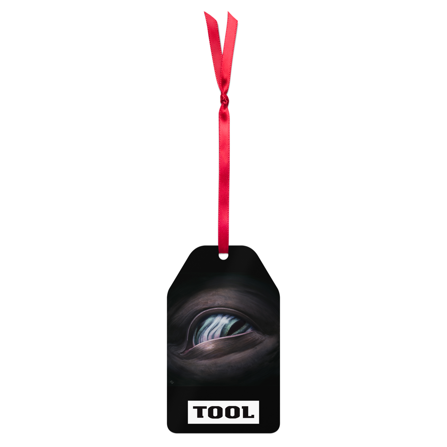 ÆNIMA Eye Tag Metal Ornament