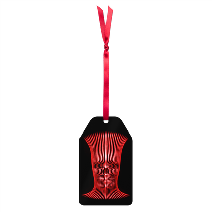 10,000 Days X-Ray Tag Metal Ornament